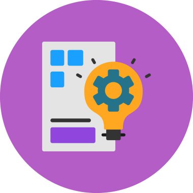 Vektör illüstrasyonu, simge ögesi arkaplanı