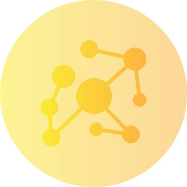 şebeke. Web simgesi basit illüstrasyon