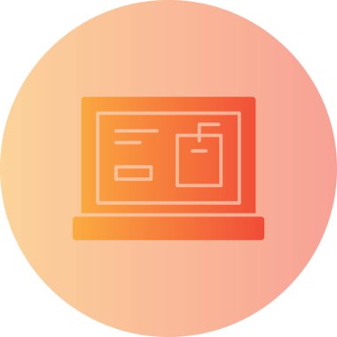 Seo simgesinin vektör illüstrasyonu