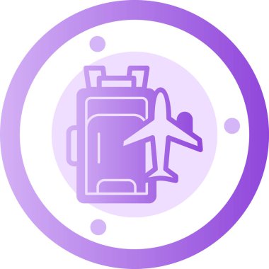 Uçak. Web simgesi basit tasarım