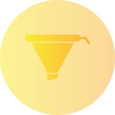 İzole edilmiş tek bir şemsiye simgesinin vektör çizimi