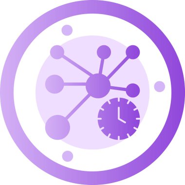 Pusula. Web simgesi basit illüstrasyon