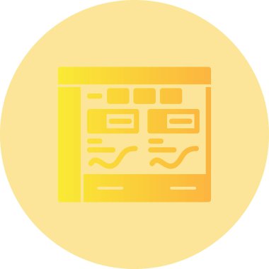 seo modern simgesinin vektör illüstrasyonu