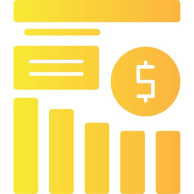 Para için. Web simgesi basit illüstrasyon