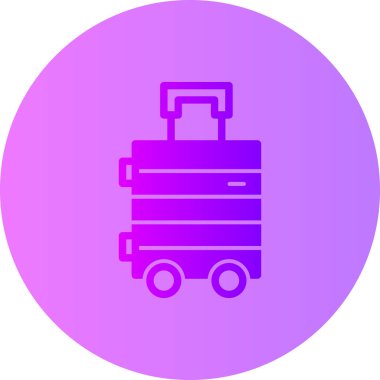 Bagaj simge vektör çizim