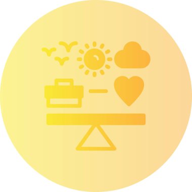 Bir kalp simgesinin vektör illüstrasyonu