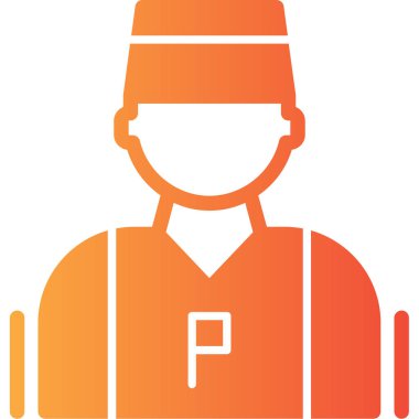 Beyzbol sopası ikonu. Beyzbol vektör simgelerinin özet çizimi