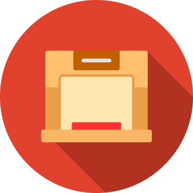 çanta evrak çantası simgesi düz biçimli