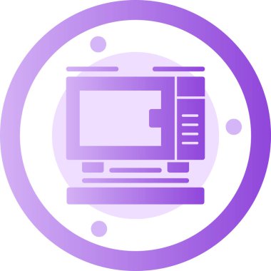 Modern simgenin vektör illüstrasyonu