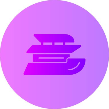 Modern simgenin vektör illüstrasyonu