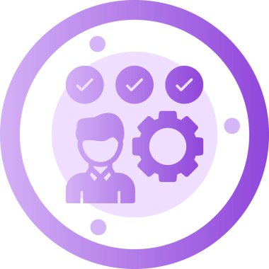 kullanıcı. Web simgesi basit tasarım