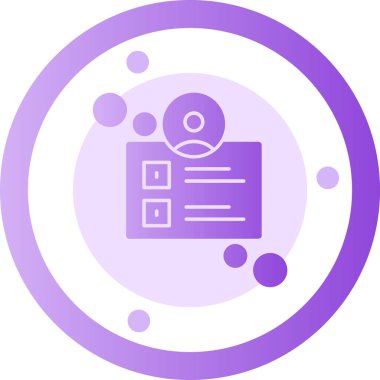 İş dünyasının vektör illüstrasyonu modern simge