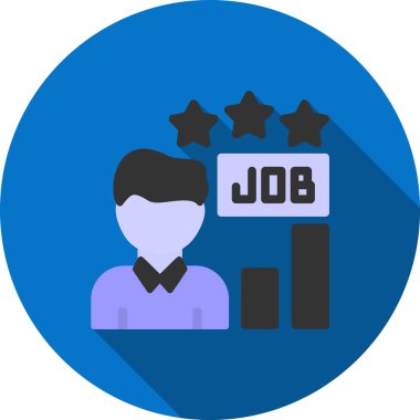 İş. Web simgesi basit illüstrasyon