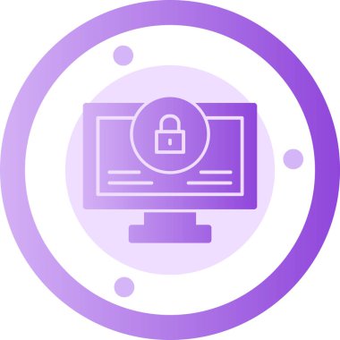 vektör güvenlik simgesi illüstrasyonu