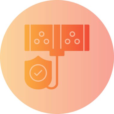 Modern b 'nin vektör illüstrasyonu eksik simgesi