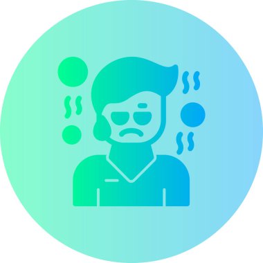 Vektör Avatar Simgesi illüstrasyonu