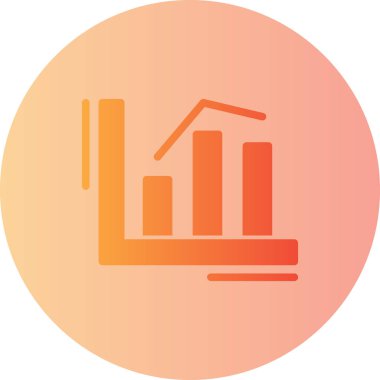 grafik ikonu vektör illüstrasyonu