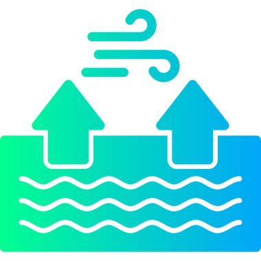 Su. Web simgesi basit tasarım