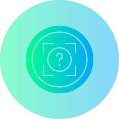 Modern bir simgenin vektör illüstrasyonu