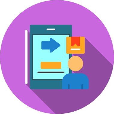 ticari pazarlama vektör simgesi