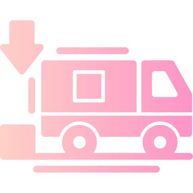 kamyon simgesi çizimi