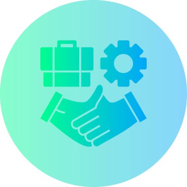 Modern bir simgenin vektör illüstrasyonu