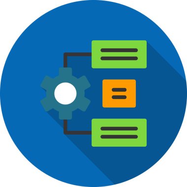 Bir seo simgesinin vektör çizimi