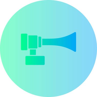 Megafon. Web simgesi basit tasarım