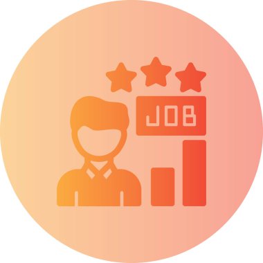 İş. Web simgesi basit illüstrasyon