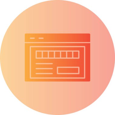 Ağ simgesi. vektör illüstrasyonu