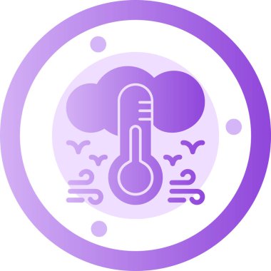 Hava simgesinin vektör illüstrasyonu