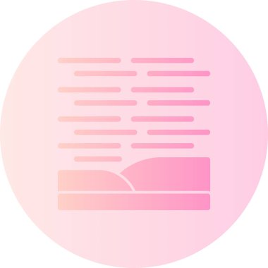 Kitap. Web simgesi basit illüstrasyon