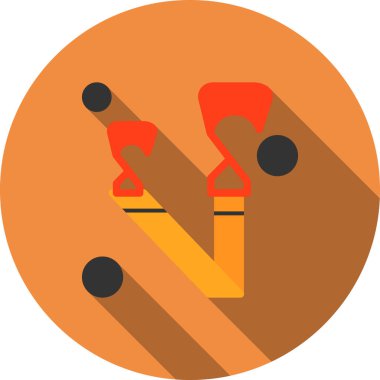 golf. Web simgesi basit illüstrasyon