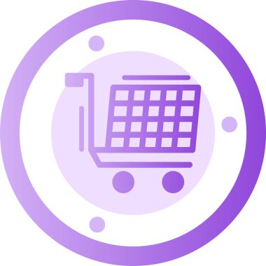 Alışveriş arabası. Basit tasarım