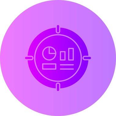 Modern bir simgenin vektör illüstrasyonu