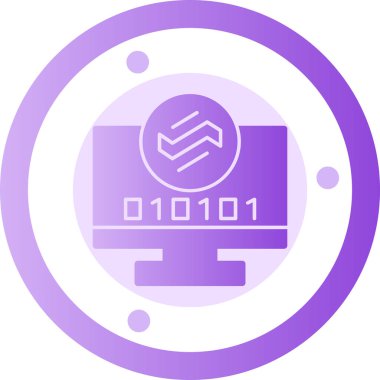 Cpu simge vektör illüstrasyonu