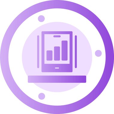 Bilgisayar. Web simgesi basit illüstrasyon