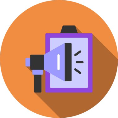 Bir kamera simgesinin vektör illüstrasyonu