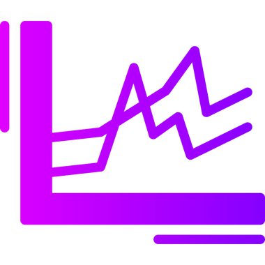 grafik ikonu vektör illüstrasyonu