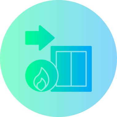 b gazının vektör illüstrasyonu