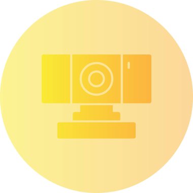 Bilgisayar. Web simgesi basit illüstrasyon