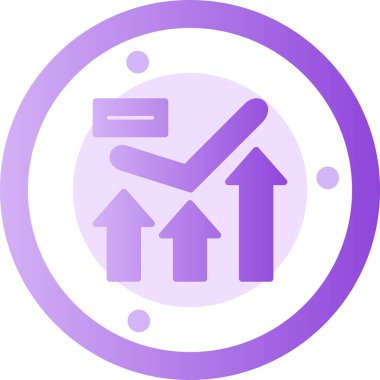 Modern simgenin vektör illüstrasyonu