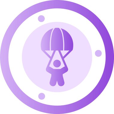 Modern bir simgenin vektör illüstrasyonu