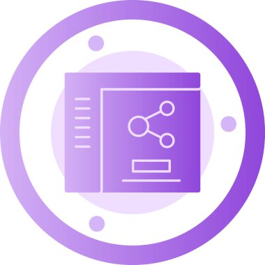 Bir belgenin vektör illüstrasyonu