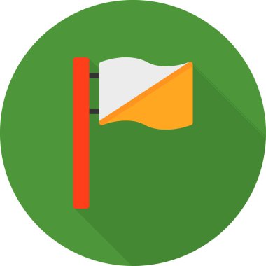 Düz vektör simge kürek