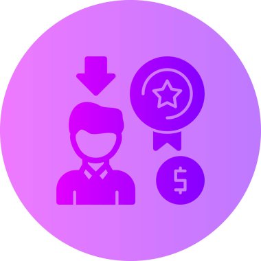 kullanıcı. Web simgesi basit illüstrasyon