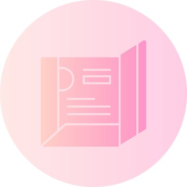 Modern b 'nin vektör illüstrasyonunda belgenin eksik simgesi