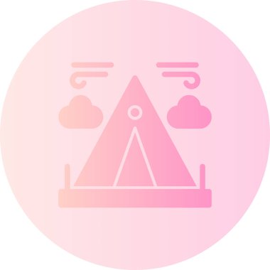 Bir simgenin vektör illüstrasyonu