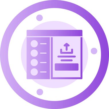 Modern b 'nin vektör illüstrasyonu eksik simgesi