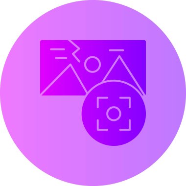 seo modern simgesinin vektör illüstrasyonu